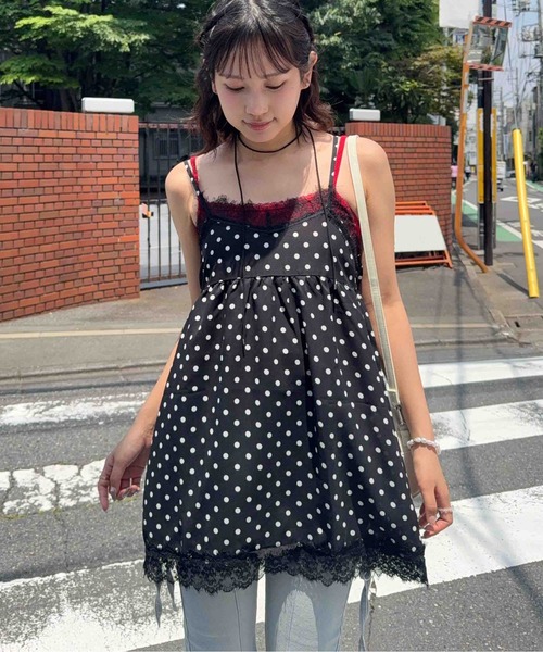 AS KNOW AS plus(アズノゥアズプラス)の「●アソート柄 ティアードキャミチュニック(チュニック・レディース・ホワイト系/ホワイト系1/ブラウン系その他/ブルー系その他/ブラック系その他2/ブルー系その他2/ブラウン系その他2/ブラウン系その他3/レッド系その他3/ブルー系その他3/ブラック系/ブラック系その他4/ブルー系その他4/ホワイト系2/ホワイト系その他5/ブラック系その他5/アイボリー系・FREE)」の18枚目の写真