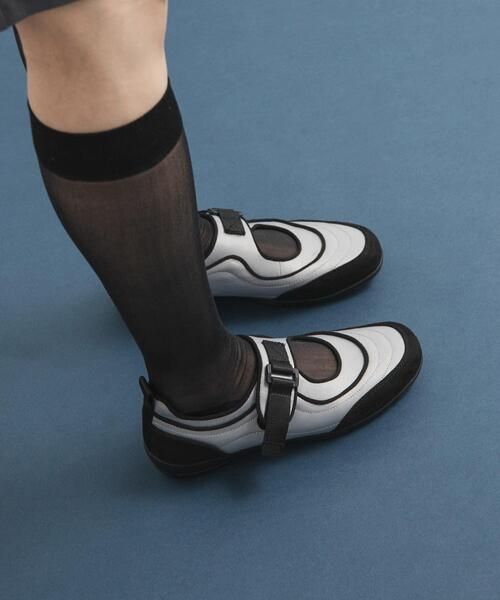 KBF(ケイビーエフ)の「抗菌防臭メリージェーンスニーカー(スニーカー・レディース・ブラック/ライトグレー・38/36/37)」の10枚目の写真