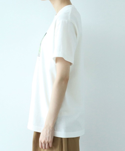 PAR ICI(パーリッシィ)の「Asperge print Tシャツ(Tシャツ/カットソー・レディース・ホワイト・FREE)」の18枚目の写真