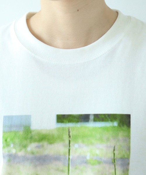 PAR ICI(パーリッシィ)の「Asperge print Tシャツ(Tシャツ/カットソー・レディース・ホワイト・FREE)」の16枚目の写真