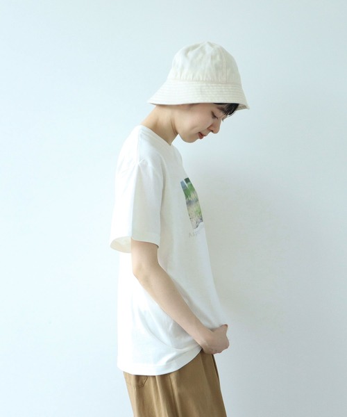 PAR ICI(パーリッシィ)の「Asperge print Tシャツ(Tシャツ/カットソー・レディース・ホワイト・FREE)」の6枚目の写真