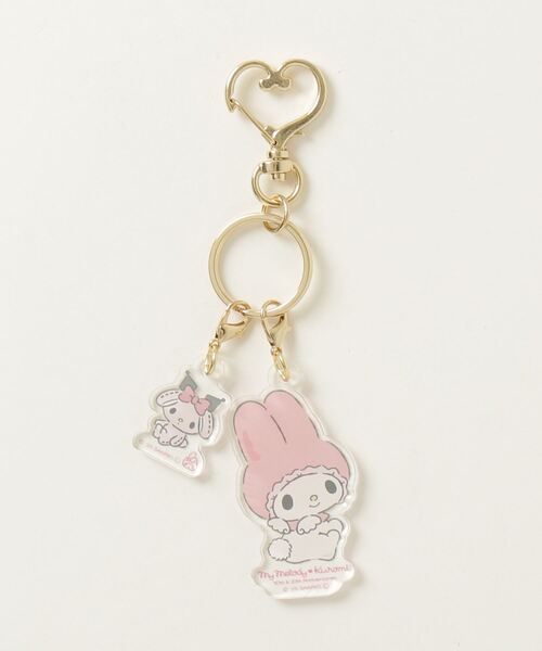My Melody50周年纪念キーホルダー Sanrio JAPAN 2024 My Melody x Hello Kitty 50th Anniversary