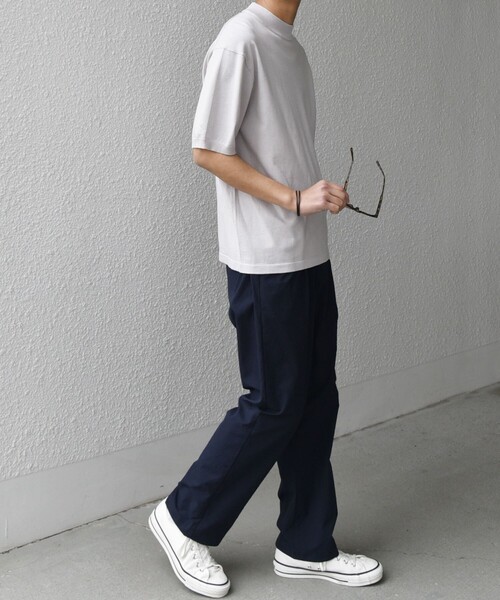 SHIPS any（シップス エニィ）の「SHIPS any:〈撥水/軽量/ストレッチ〉SOLOTEX(R) シアサッカー セミワイド イージーパンツ(セットアップ対応)25SS◇◇（その他パンツ・メンズ・ブラウン/ネイビー/その他/ブラック・SMALL/LARGE/MEDIUM）」の15枚目の写真