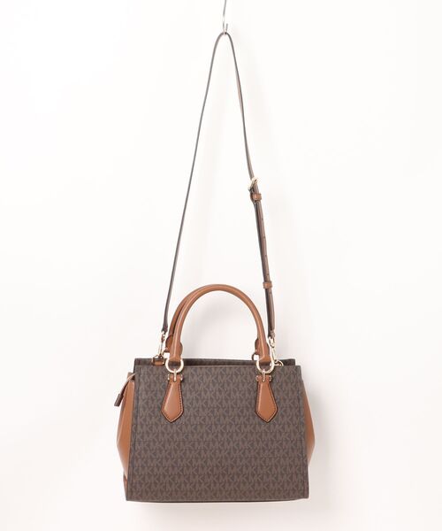 MICHAEL KORS(マイケルコース)の「MARILYN MD SATCHEL サッチェル(ハンドバッグ・レディース・ブラウン・FREE)」の2枚目の写真