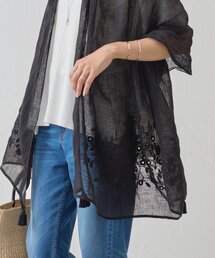 新品　ビアズリー　ハンドステッチストール　黒 BEARDSLEY｜ビアズリーのストール/ショール通販 - ZOZOTOWN