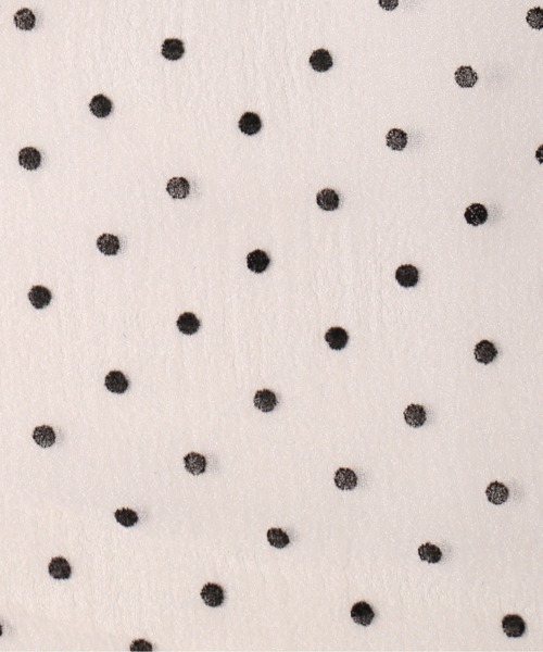 WC（ダブル シー）の「バックリボンドットシアーキャミソール（キャミソール・レディース・ブラック/ホワイト・FREE）」の17枚目の写真