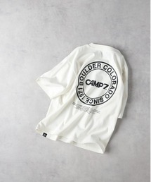 CAMP7 | 【CAMP7】サークルロゴプリントＴシャツ(Tシャツ/カットソー)