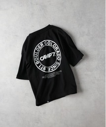 CAMP7（キャンプセブン）の「【CAMP7】サークルロゴプリントＴシャツ（Tシャツ/カットソー）」