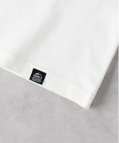 CAMP7（キャンプセブン）の「【CAMP7】サークルロゴプリントＴシャツ（Tシャツ/カットソー・キッズ・ホワイト/ブラック・130/140/150/160）」の10枚目の写真