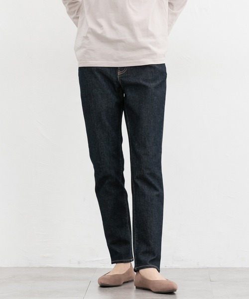【週末限定値下】美品　malymoonデニムバニー デニムスキニー（股下69cm）（デニムパンツ）｜Honeys