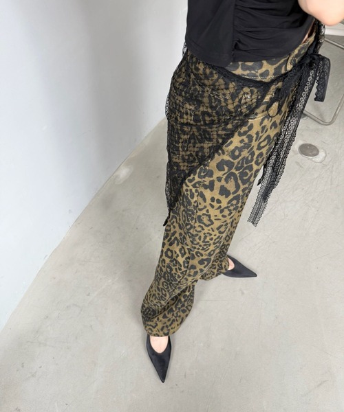 SANSeLF（サンセルフ）の「【SANSeLF】レースラップレイヤー アシンメトリー  巻きスカート saa25s020（スカート・レディース・B/A/D/C・FREE）」の12枚目の写真