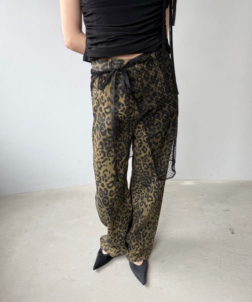 SANSeLF（サンセルフ）の「【SANSeLF】レースラップレイヤー アシンメトリー  巻きスカート saa25s020（スカート・レディース・B/A/D/C・FREE）」の14枚目の写真