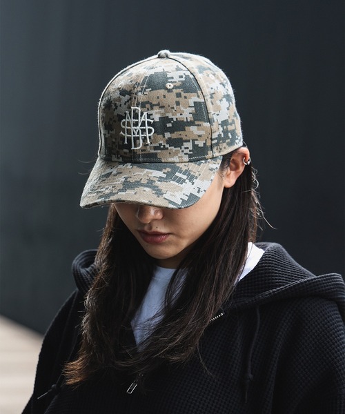 BEAMS（ビームス）の「BMS ロゴ 6パネル キャップ（キャップ・メンズ・ブラウン系その他4/サックスブルー/オリーブ/ブラック・ONE SIZE）」の3枚目の写真