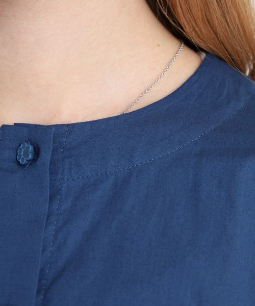 Emago(イマゴ)の「EMAGO ネコ刺繍カーデ(カーディガン/ボレロ・レディース・ネイビー/ホワイト/チャコールグレー・FREE)」の12枚目の写真