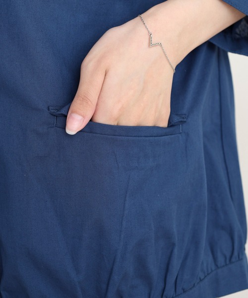 Emago(イマゴ)の「EMAGO ネコ刺繍カーデ(カーディガン/ボレロ・レディース・ネイビー/ホワイト/チャコールグレー・FREE)」の14枚目の写真