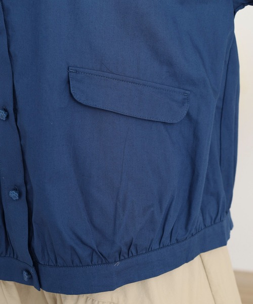 Emago(イマゴ)の「EMAGO ネコ刺繍カーデ(カーディガン/ボレロ・レディース・ネイビー/ホワイト/チャコールグレー・FREE)」の15枚目の写真