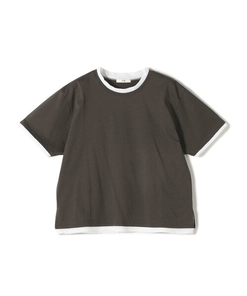 【シップス　ウィメン】〈接触冷感〉レイヤード ライク TEE 接触冷感〉レイヤード ライク TEE（Tシャツ/カットソー）｜SHIPS