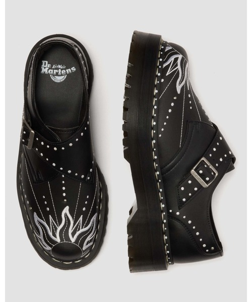 Dr. Martens（ドクターマーチン）の「Dr. Martens/ドクターマーチン MONK QUAD SOLAR FLARE モンク シューズ 41811001（その他シューズ・メンズ・ブラック・UK6/UK5/UK4/UK3/UK9/UK8/UK7/UK10/UK11）」の2枚目の写真
