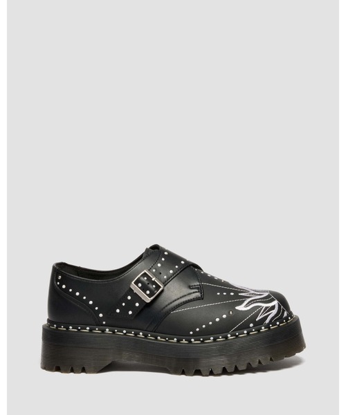 Dr. Martens（ドクターマーチン）の「Dr. Martens/ドクターマーチン MONK QUAD SOLAR FLARE モンク シューズ 41811001（その他シューズ・メンズ・ブラック・UK6/UK5/UK4/UK3/UK9/UK8/UK7/UK10/UK11）」の7枚目の写真