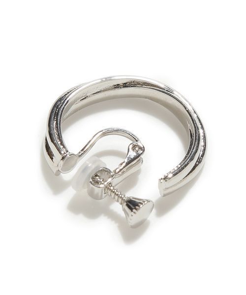 FRAY I.D（フレイアイディー）の「トリプルフープイヤリング（イヤリング・レディース・ゴールド/シルバー・F）」の6枚目の写真