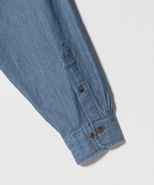 BROOKS BROTHERS（ブルックスブラザーズ）の「＜Brooks Brothers × NEAT＞ DENIM SHIRT/シャツ（シャツ/ブラウス・メンズ・ライトブルー・L/M/XL）」の16枚目の写真