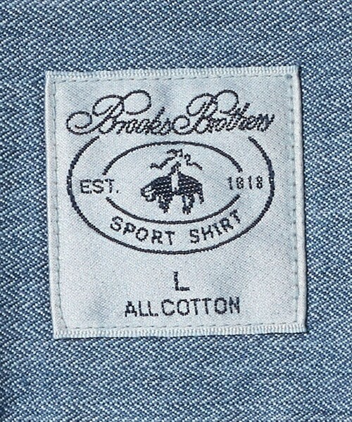 BROOKS BROTHERS（ブルックスブラザーズ）の「＜Brooks Brothers × NEAT＞ DENIM SHIRT/シャツ（シャツ/ブラウス・メンズ・ライトブルー・L/M/XL）」の5枚目の写真