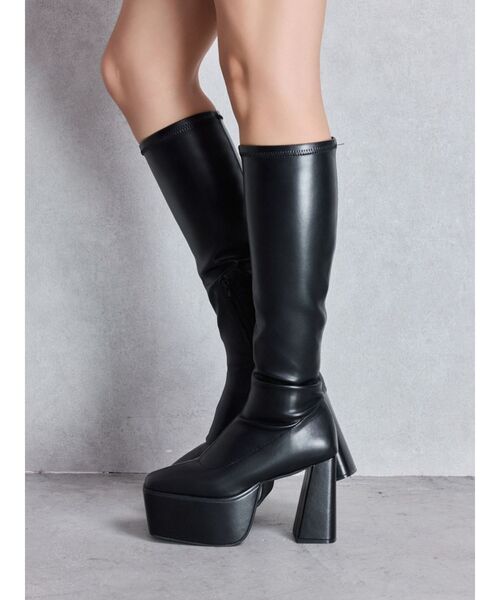 とく　チャンタブーン セール】ストレッチチャンキーブーツ（ブーツ）｜GYDA（ジェイダ）の