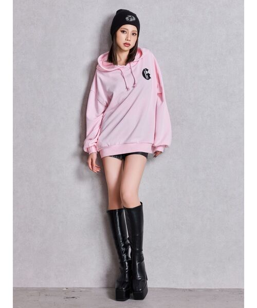 GYDA（ジェイダ）の「ストレッチチャンキーブーツ（ブーツ・レディース・アイボリー/ブラック・SMALL/MEDIUM/LARGE）」の21枚目の写真