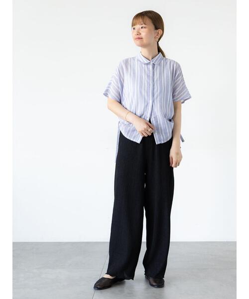 Lugnoncure（ルノンキュール）の「ジャカードイージーパンツ（その他パンツ・レディース・ブラック/ブラウン/グレー・F）」の10枚目の写真