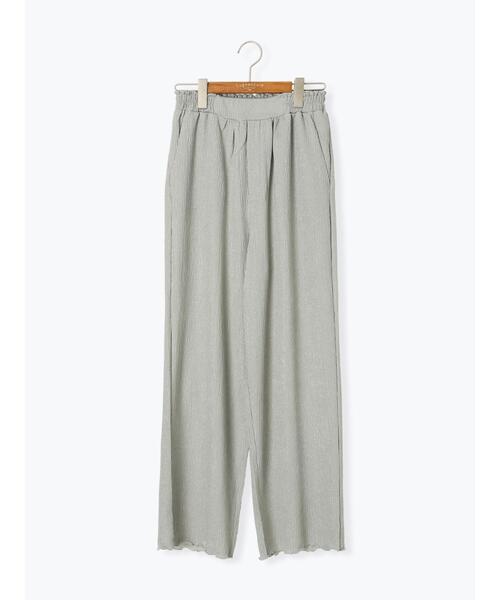 Lugnoncure（ルノンキュール）の「ジャカードイージーパンツ（その他パンツ・レディース・ブラック/ブラウン/グレー・F）」の15枚目の写真