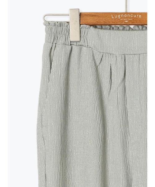 Lugnoncure（ルノンキュール）の「ジャカードイージーパンツ（その他パンツ・レディース・ブラック/ブラウン/グレー・F）」の18枚目の写真