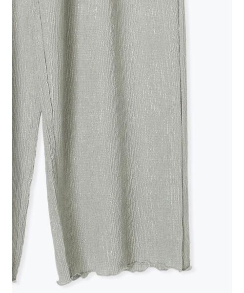 Lugnoncure（ルノンキュール）の「ジャカードイージーパンツ（その他パンツ・レディース・ブラック/ブラウン/グレー・F）」の19枚目の写真