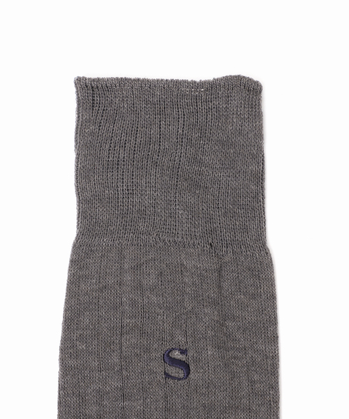 Spick & Span（スピックアンドスパン）の「MARCOMONDE/マルコモンド for  SS 別注lettered SOX（ソックス/靴下・レディース・グレー/ホワイト・FREE）」の7枚目の写真