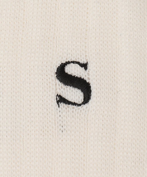 Spick & Span（スピックアンドスパン）の「MARCOMONDE/マルコモンド for  SS 別注lettered SOX（ソックス/靴下・レディース・グレー/ホワイト・FREE）」の12枚目の写真