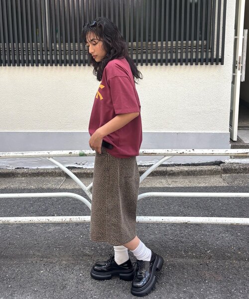 WHO'S WHO gallery（フーズフーギャラリー）の「PATTERNED TWILL SHORTS（チノパンツ・レディース・ブラウン/カーキ・FREE）」の10枚目の写真