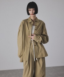 ADAM ET ROPE' | タックスリーブシャツ(シャツ/ブラウス)