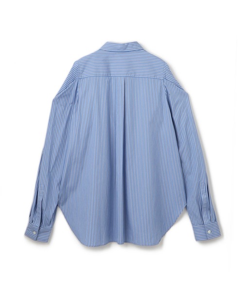 ADAM ET ROPE'（アダムエロペ）の「タックスリーブシャツ（シャツ/ブラウス・レディース・サックスブルー/ベージュ系その他・FREE）」の3枚目の写真