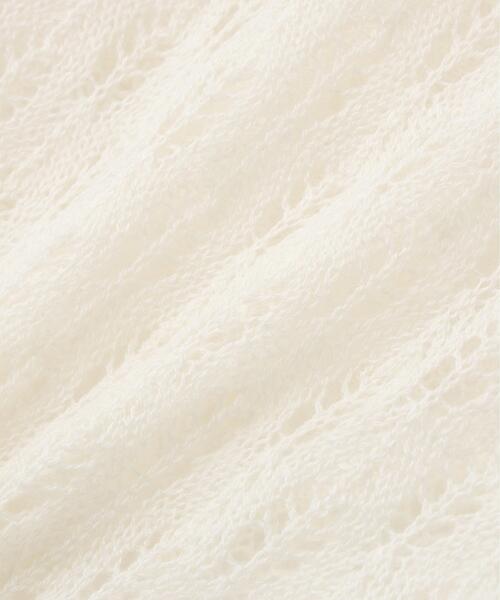 NATURAL BEAUTY BASIC(ナチュラルビューティーベーシック)の「◇【THINK NATURAL】レースニットプルオーバー(ニット/セーター・レディース・イエロー/ブルー/オフホワイト・FREE)」の16枚目の写真