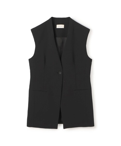 ライトダブルクロス ノーカラージレ（ノーカラージャケット）｜DES