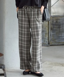 Honeys | チェック柄イージーパンツ(その他パンツ)