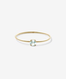 K10 イエローゴールド アクアマリン リング(指輪) ESTELLE/エステール WEB限定