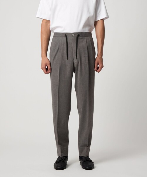 UNITED ARROWS(ユナイテッドアローズ)の「2プリーツ キャロットパンツ -ストレッチ-(その他パンツ・メンズ・グレー系・L/S/XL/M)」の5枚目の写真