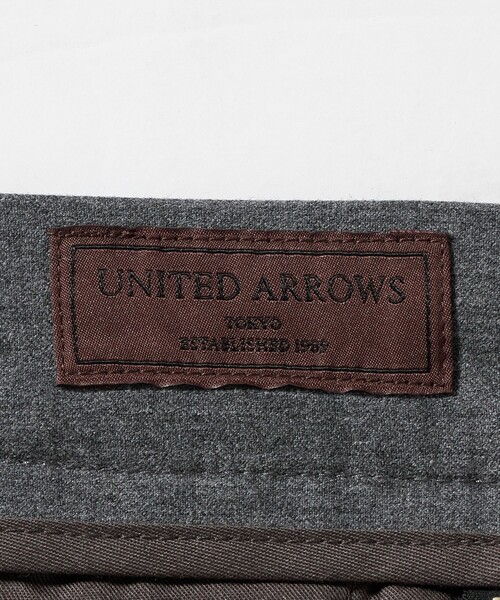 UNITED ARROWS(ユナイテッドアローズ)の「2プリーツ キャロットパンツ -ストレッチ-(その他パンツ・メンズ・グレー系・L/S/XL/M)」の16枚目の写真