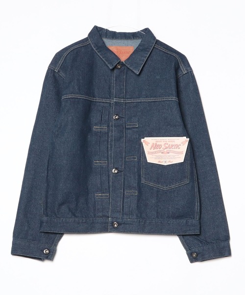 セール】大戦モデル 革パッチ デニムジャケット Gジャン NEOSARTIC