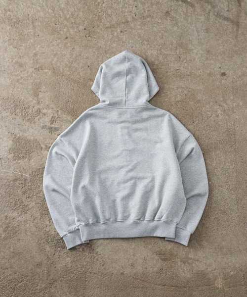 ADAMASTE（アダマスト）の「pigment double zip hoodie