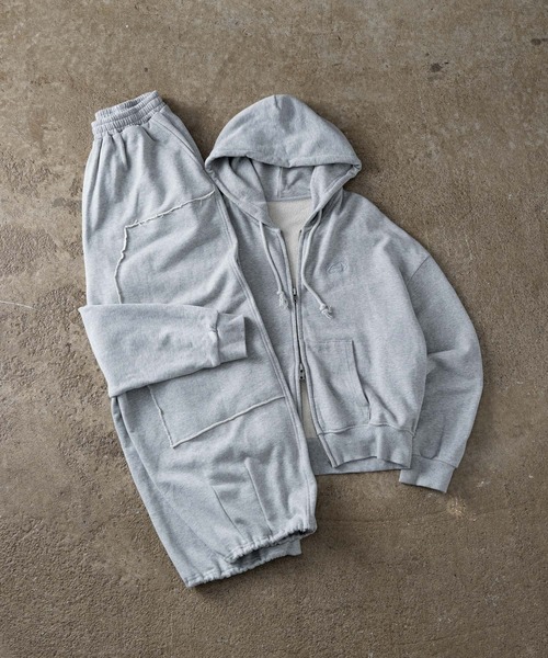pigment double zip hoodie - ピグメントダブルジップフーディー