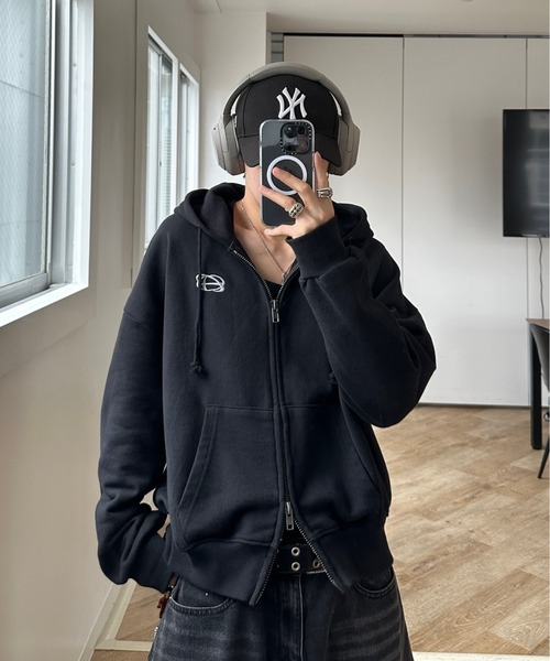 【別注】＜INSCRIRE＞ジップアップ ショートフーディー 別注】＜INSCRIRE＞ジップアップ ショートフーディー