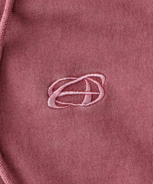 ADAMASTE（アダマスト）の「double zip short hoodie - ダブルジップ