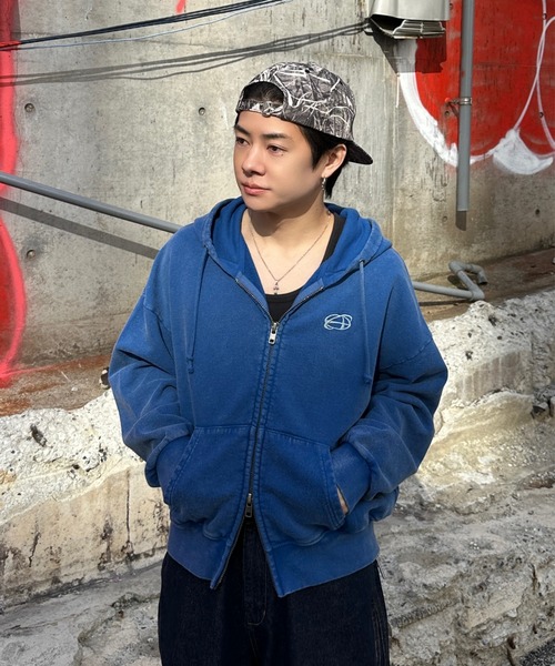 Double Zip-Up Short Hoodie - ダブルジップショートフーディー【短丈