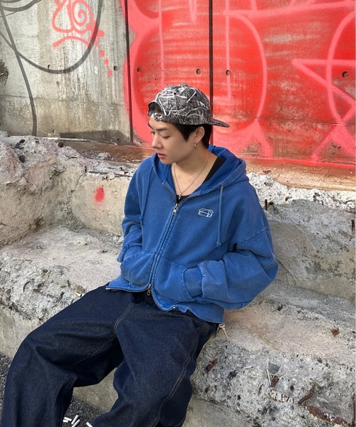 Double Zip-Up Short Hoodie - ダブルジップショートフーディー【短丈